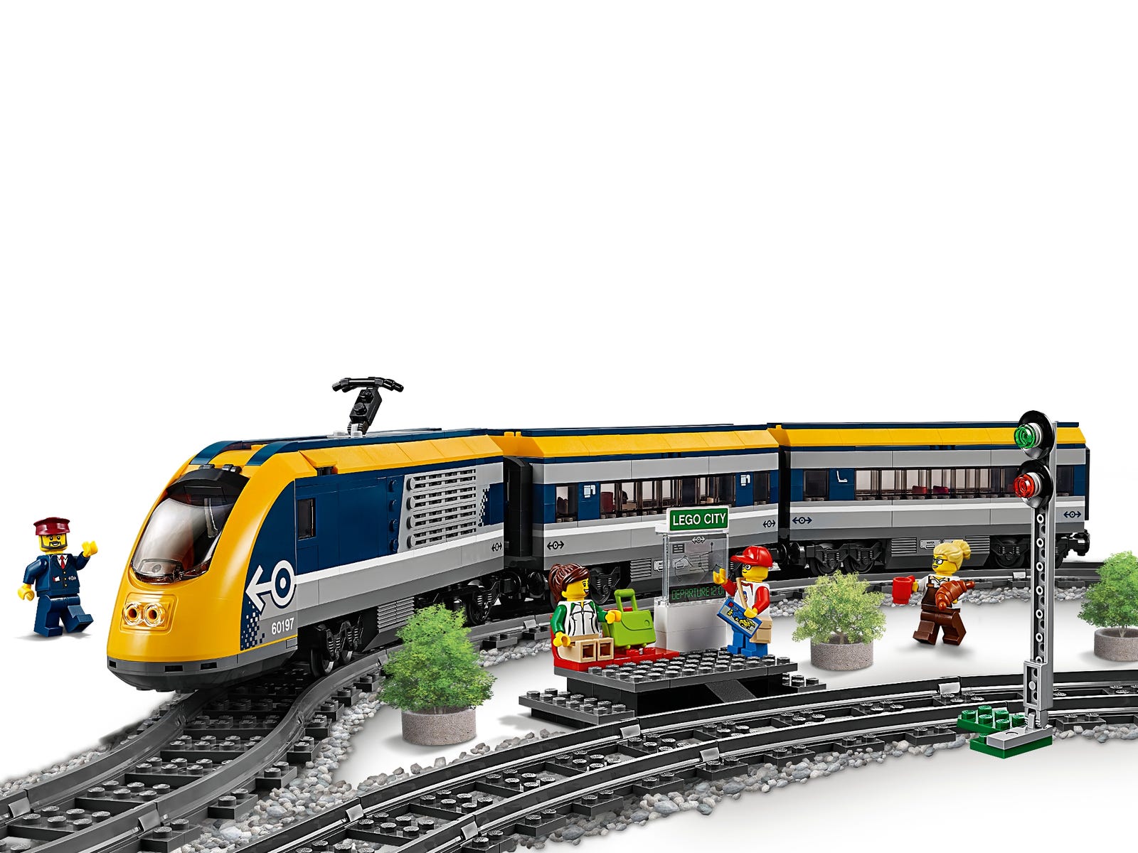 LEGO City Passagierstrein 60197 huren